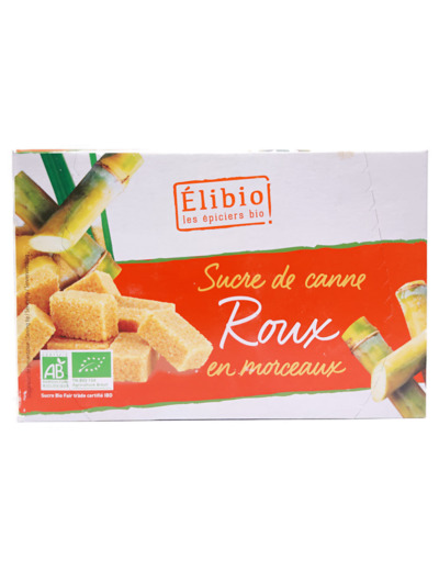 Sucre De Canne Roux En Morceaux Bio 1kg