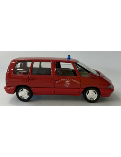 RENAULT ESPACE POMPIER PELOTON CYNOPHILE 1/43