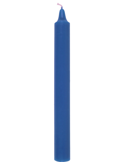 Bougie teintée masse - BLEU MARINE D2,1 x Ht20cm