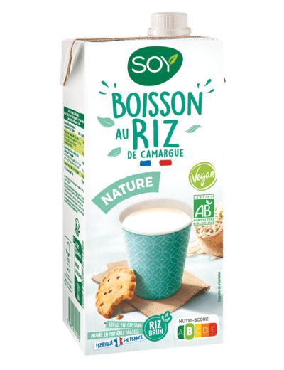 Boisson au Riz nature de Camargue-1L-Soy