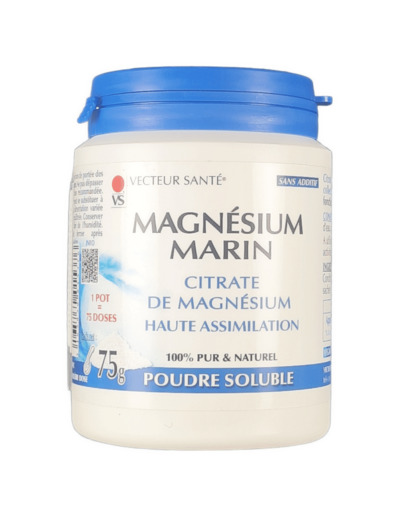 Magnésium Marin Citrate de Magnesium 75g