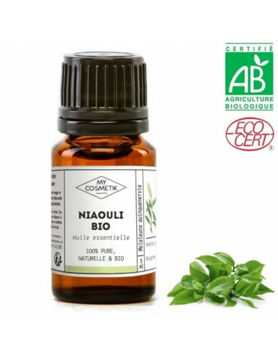 Huile essentielle de Niaouli BIO (AB) 10ml - My Cosmetik