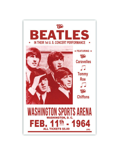 Affiche The Beatles (Sports Arena)