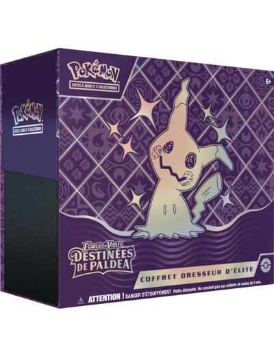 pokemon EV4.5 coffret dresseur d'élite mimiqui