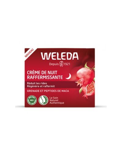 Crème de nuit raffermissante à la Grenade 40ml