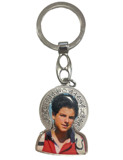 Porte-Clefs Résine en Métal 45mm - CARLO ACUTIS