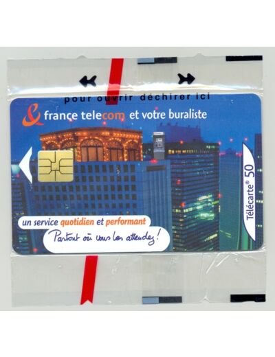 TELECARTE NSB 50 UNITES 11/00 BURALISTE D BUILDING F1099