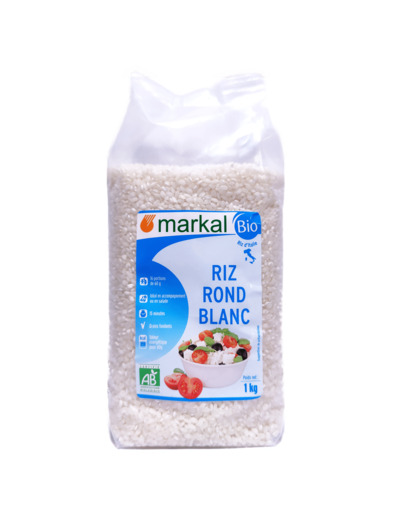 Riz Rond Blanc d'Italie Bio 1kg