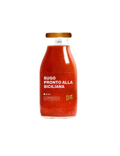 Sauce Tomate Cerise "All Siciliana" Bio 250g
