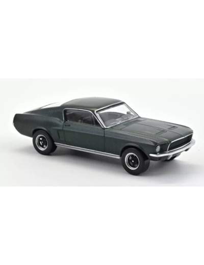 FORD Mustang GT Fastback Steve Mc Queen 1968 Verte - 1/43