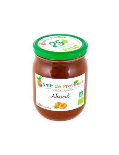 Confiture d'Abricots Bio 650g