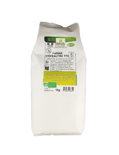 Farine d'Epeautre T70 1kg Bio