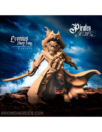 Fantasy : Pirates - Leonius Sharp Fang, Captain