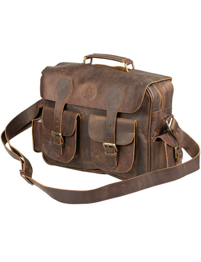 Cartable en cuir Ethan Chloe 33x10x26cm