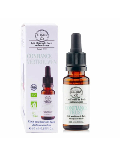 Confiance-Elixir de fleurs de Bach-20ml-Elixir&Co