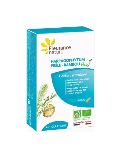 Harpagophytum Prêle Bambou Bio 40 gélules