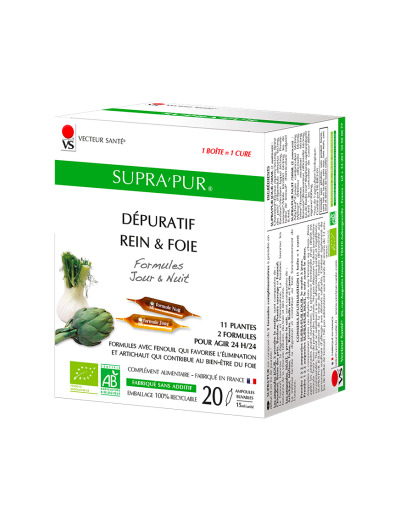 Supra'Pur 20 ampoules de 15ml
