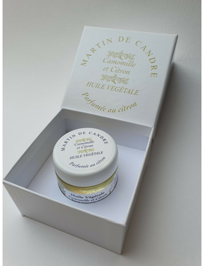 HUILE de Coprah ,Camomille et Citron