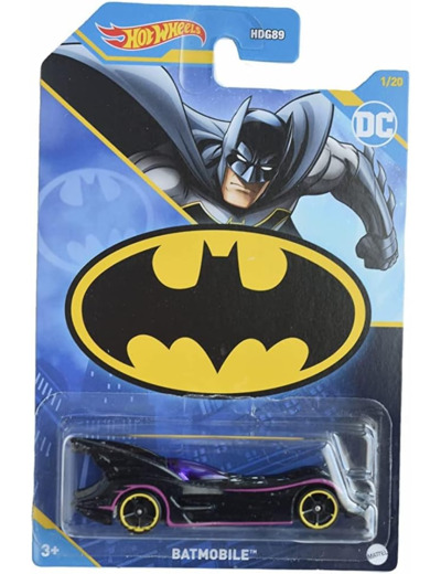 Hot Wheels HLK55-D511 - Batman, Batmobile - 1/64