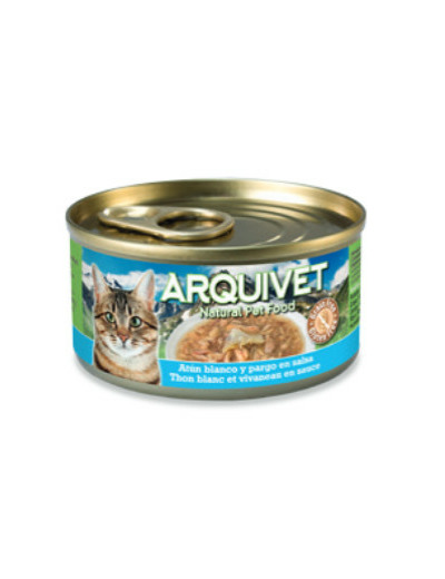 Émincés en sauce Arquivet au thon blanc & vivaneau 80g