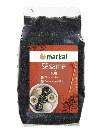 Graines de Sésame Noir Bio-250 g-Markal