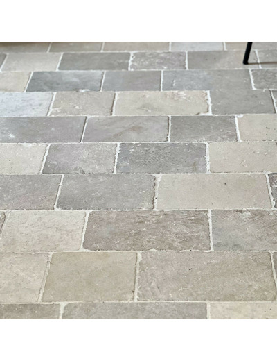 Dallage pierre Laugnac pavés bandes 20cm de larges x longueurs libres x 2cm