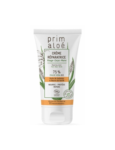 Crème Réparatrice 75% Aloé Vera 150ml