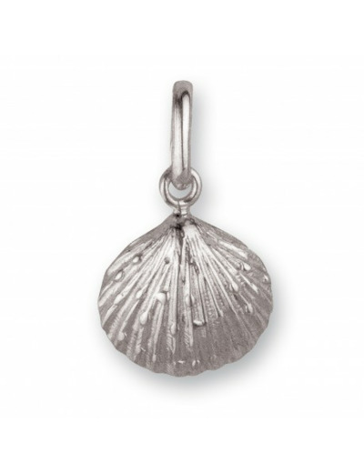 Pendentif en Argent 925- COQUILLE 12mm