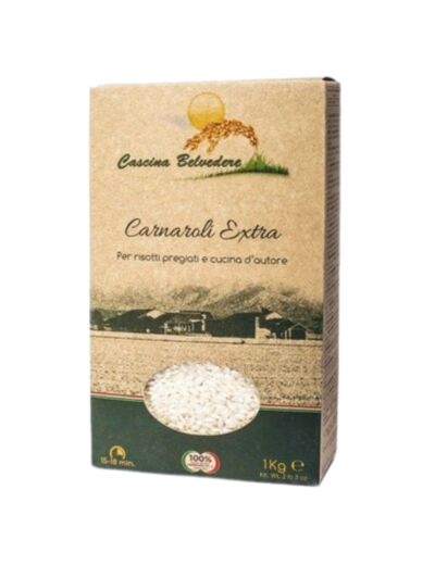 Riz Carnaroli Belvedere 1kg