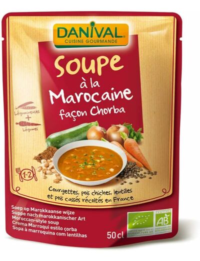 Soupe marocaine façon Chorba 50cl Danival