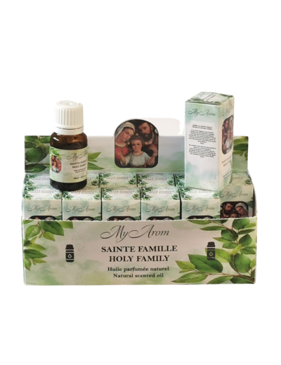 Flacon d'Huile Parfumée 10ml Sainte Famille/Naturel