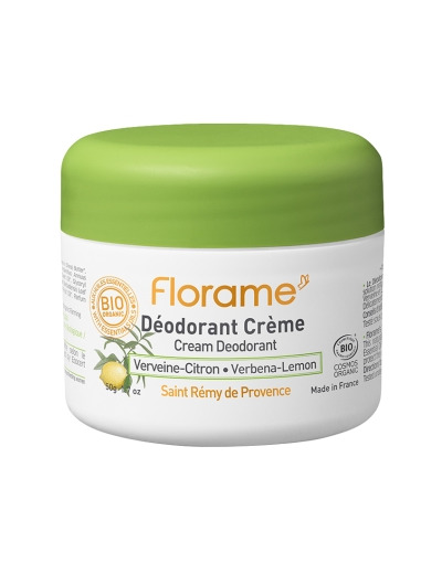 Déodorant crème Verveine Citron 50g