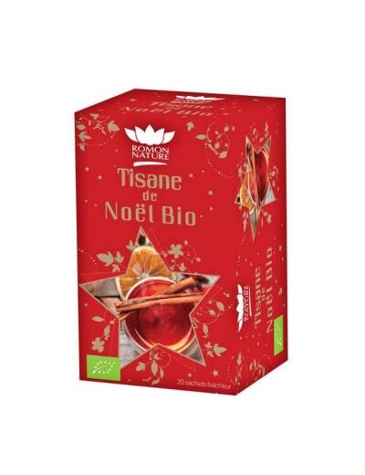 Tisane de Noël bio 20 sachets 34 gr