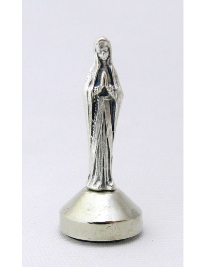 Statue métal- Vierge de Lourdes 5cm