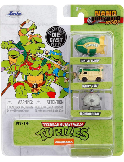 Ninja Turtles 3 Car Set - Nano