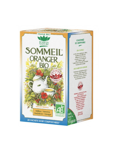 Tisane Sommeil Oranger 20 sachets 32g