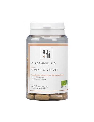 Gingembre bio 120 gélules