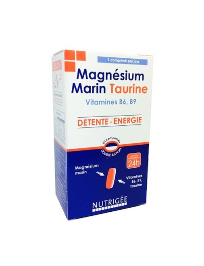 Magnésium Marin Taurine 60 comprimés bicouches