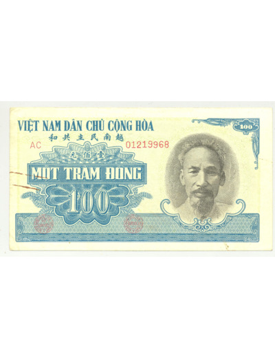 VIET NAM 100 DONG ND (1951)  SERIE AC TTB (W62b)