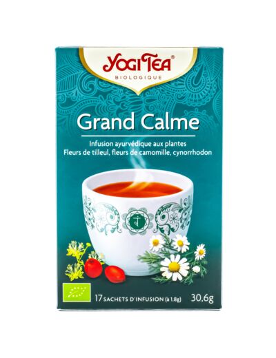 Infusion Ayurvédique Grand Calme Bio 17 Sachets