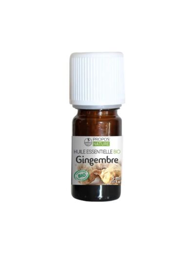 Huile essentielle de Gingembre Bio AB – Propos nature 5ml*