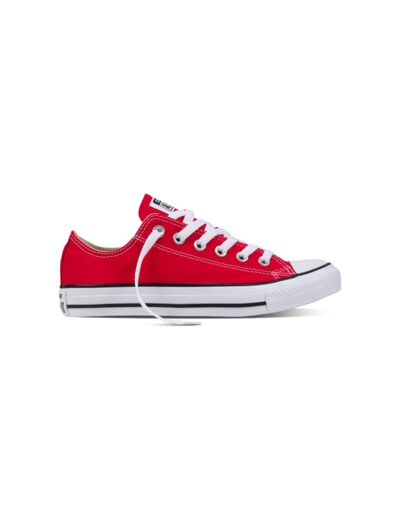 Converse toile basse Rouge