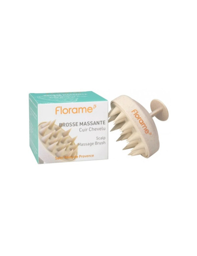 Brosse massante cuir chevelu