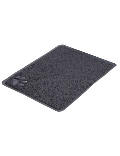 Tapis pour bac à litière couleur anthracite - 37x45cm