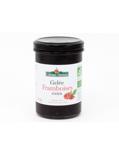 Gelée de Framboises Extra Bio 260g