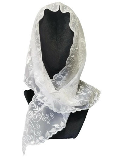 Voile Chrétien en Polyester 140x40cm