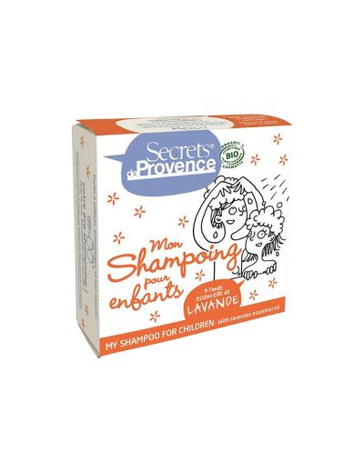 Mon shampoing solide pour enfants 85g