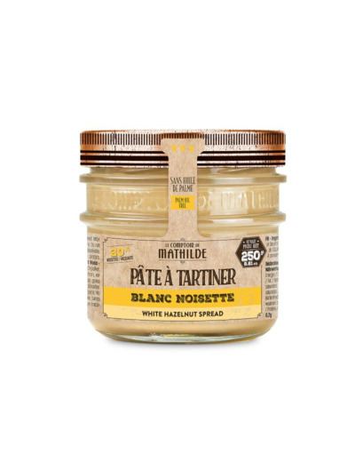 Pâte à tartiner Blanc Noisette 250G