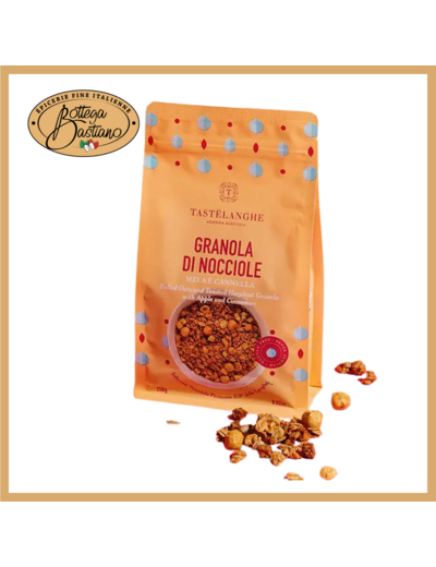 Granola Noisette Piémont IGP, Pomme & Cannelle 250g