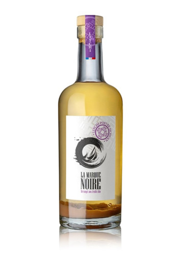 Boisson spiritueuse à base de rhum La Marque Noire Litchi-Poivre de Sichuan
